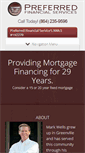 Mobile Screenshot of preferredfinancialgreenville.com